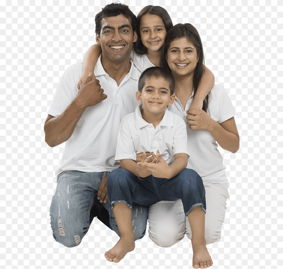 Stock Photography Happiness Family Royalty Smile Happy Indian Family, Finger, Body Part, Clothing, Pants Free Png