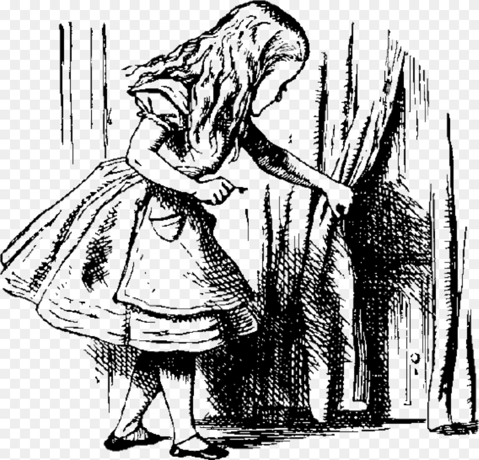Stock S Adventures In Wonderland Alice In Wonderland Original Draw, Publication, Book, Adult, Person Free Png Download