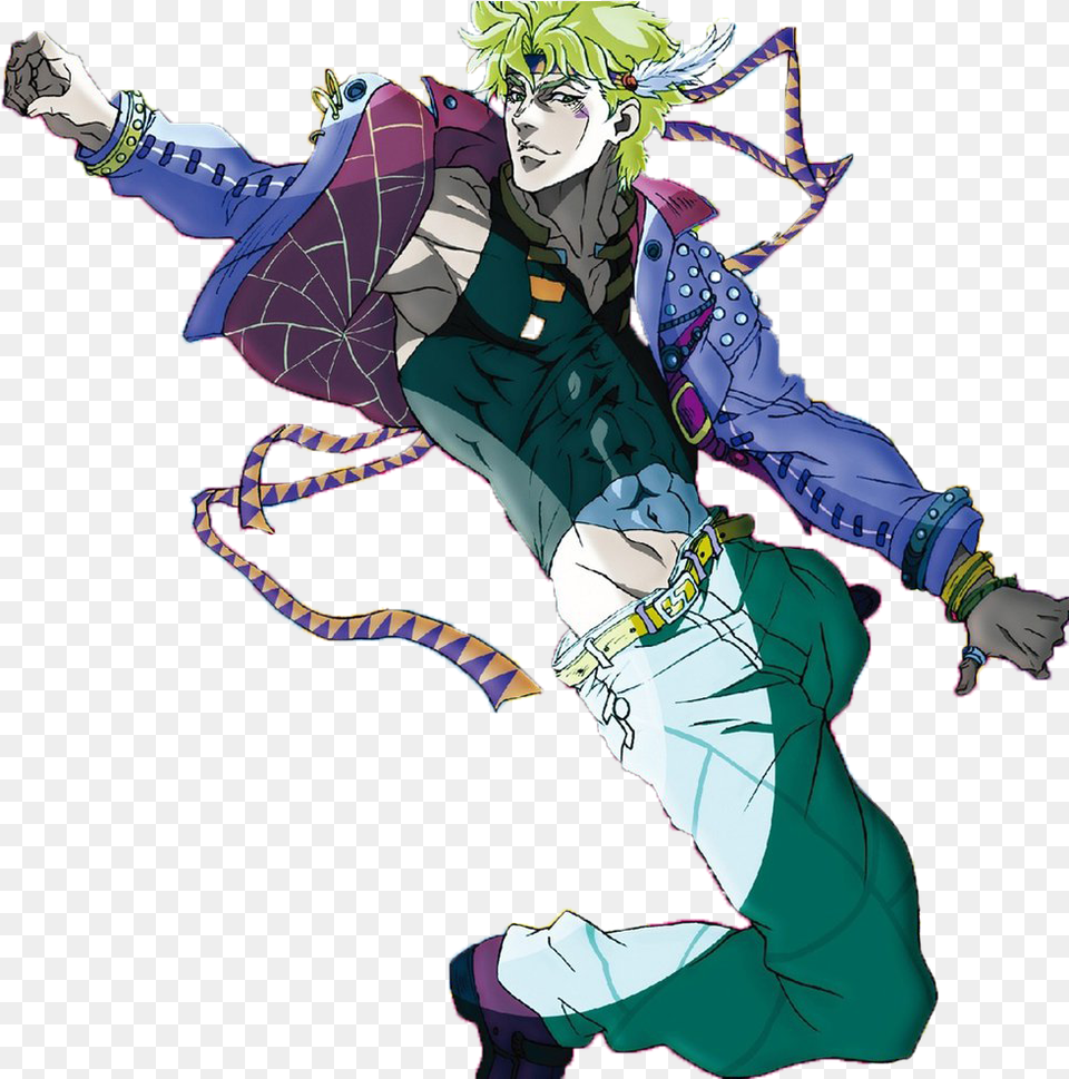 Stock S Bizarre Adventure All Caesar Jojo, Book, Comics, Publication, Person Free Transparent Png