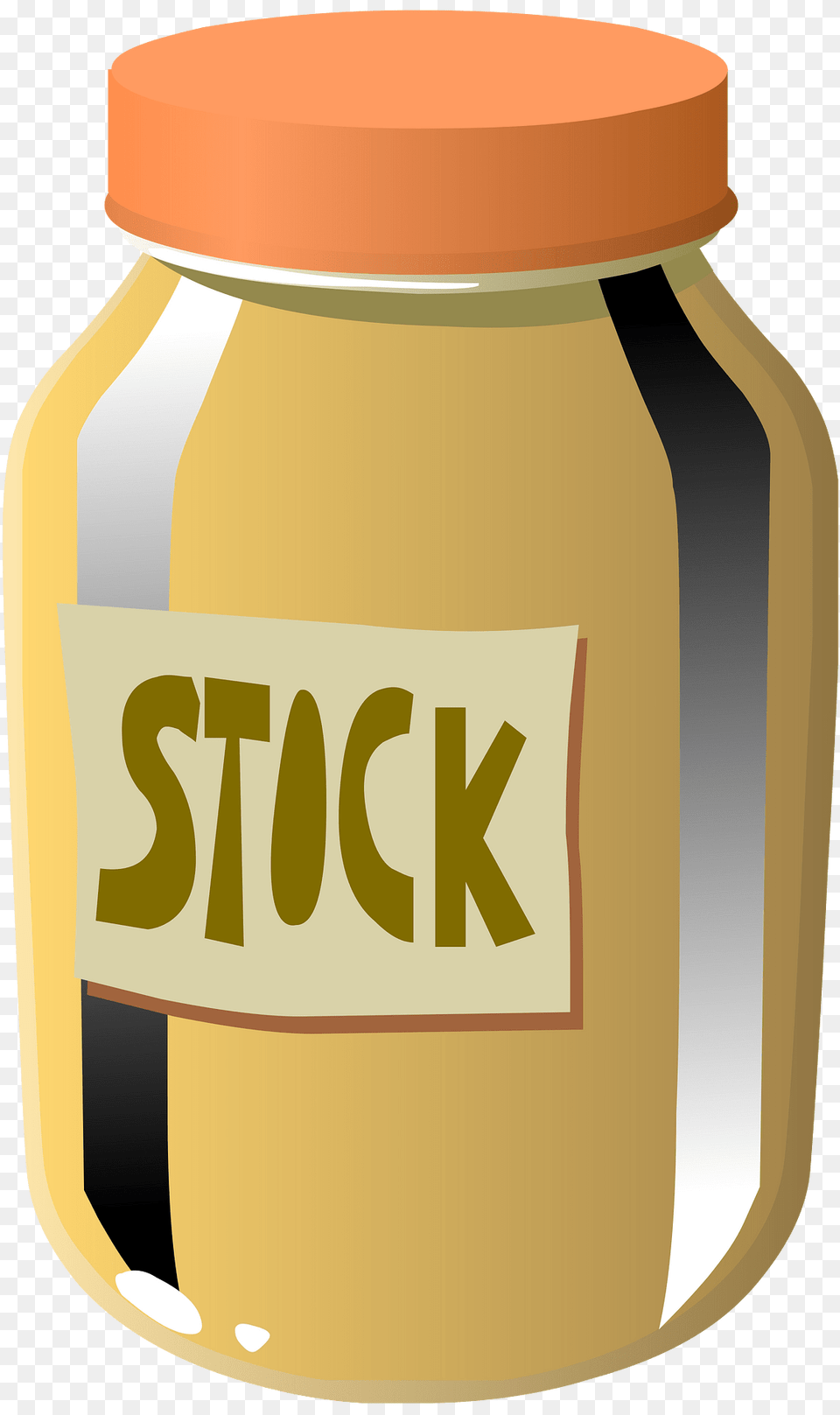 Stock Sauce Clipart, Jar, Food, Peanut Butter, Tape Free Png Download