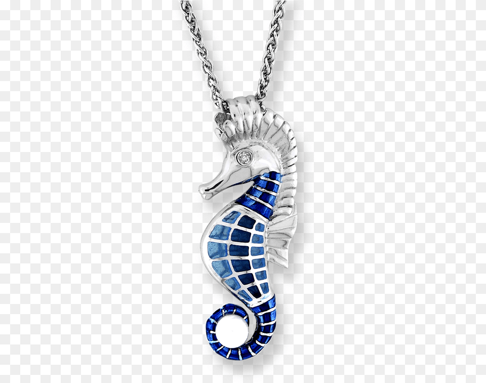 Stock Silver Seahorse Necklaces, Accessories, Pendant, Jewelry, Necklace Png Image