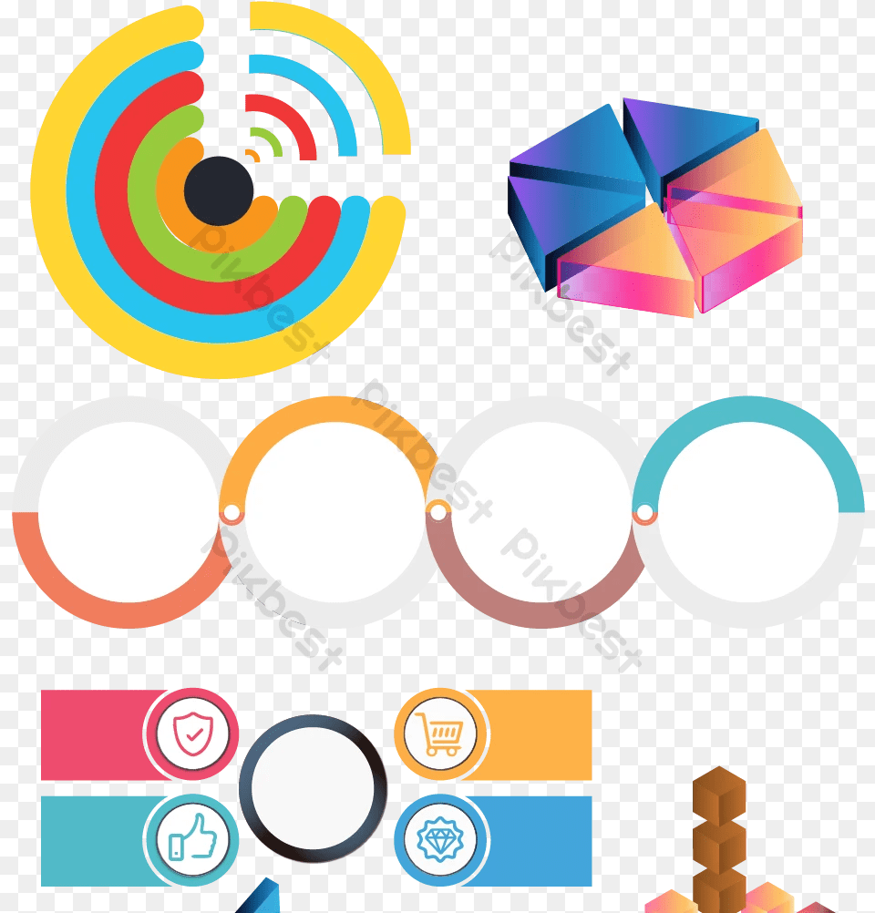 Stock Trend Arrow Rising Curve Vector Ppt Icon Images Dot, Art, Disk Free Png Download