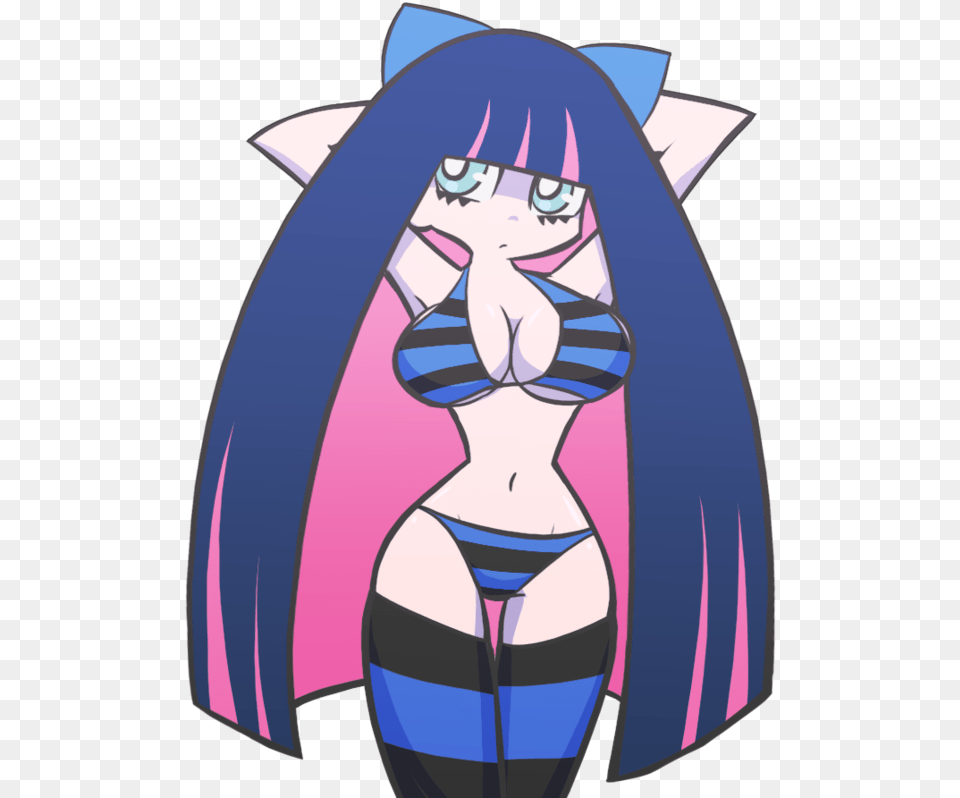 Stocking Anarchy View Samegoogleiqdbsaucenao Stocking Panty And Stocking Beach, Book, Comics, Publication, Person Free Transparent Png