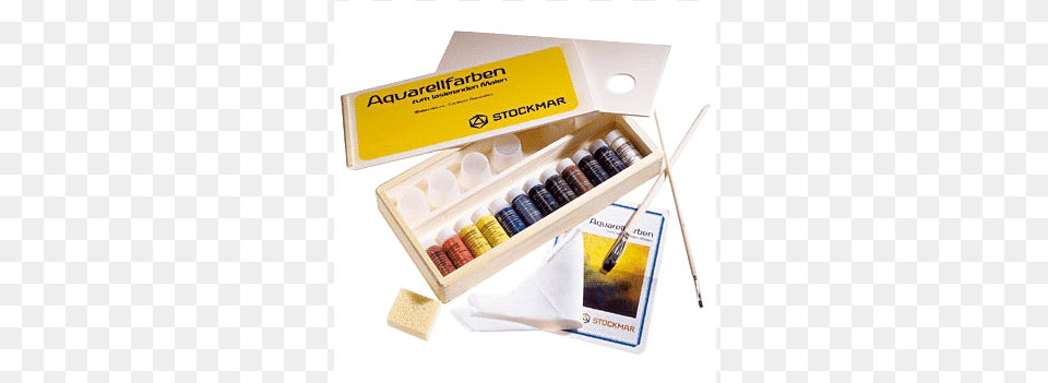 Stockmar Complete Watercolor Paint Set, First Aid, Paint Container, Furniture, Cabinet Free Png