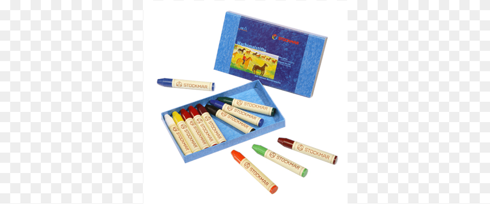 Stockmar Wax Stick Crayons Stockmar Beeswax Stick Crayons Set Of 12 Box, Marker, Cosmetics, Lipstick, Dynamite Free Transparent Png