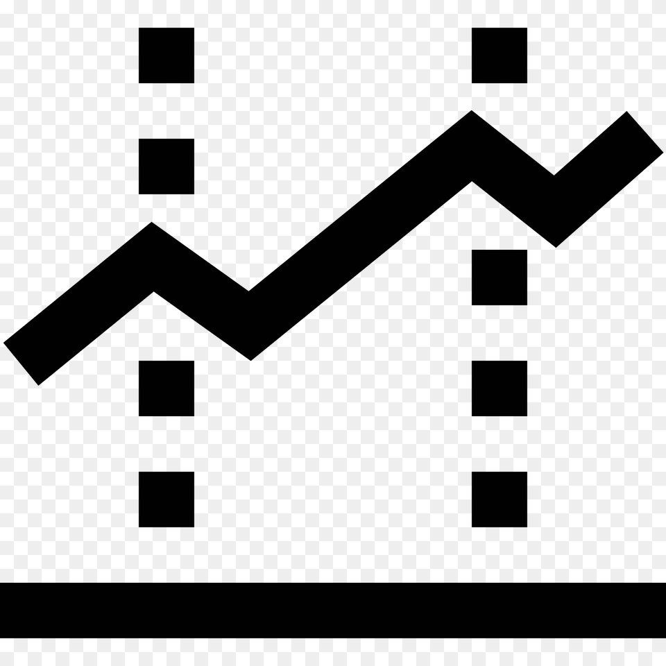 Stocks Icon, Gray Png Image