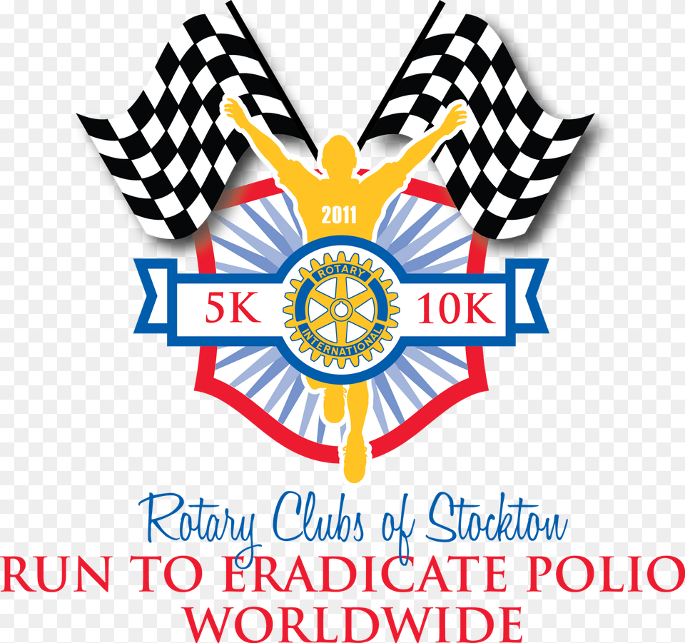 Stockton Rotary Clubs Comes Together To Offer Up A Brand New, Logo, Badge, Symbol, Emblem Free Transparent Png