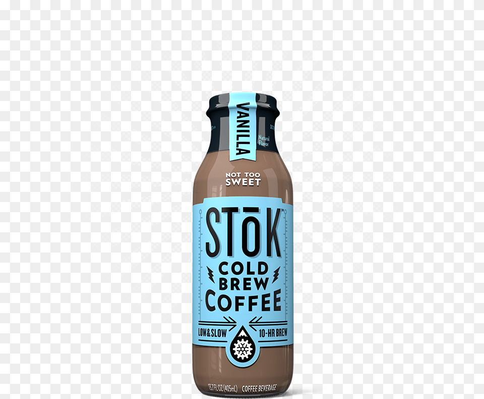 Stok Cold Brew Coffee Vanilla, Alcohol, Beer, Beverage Free Png