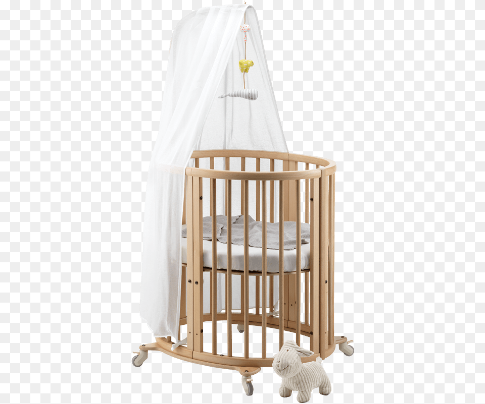 Stokke Sleepi Concept Mobile And Modular 4 In 1 Oval Infant Bed, Crib, Furniture, Infant Bed Free Png
