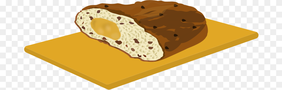 Stollen Clip Art, Bread, Food Png