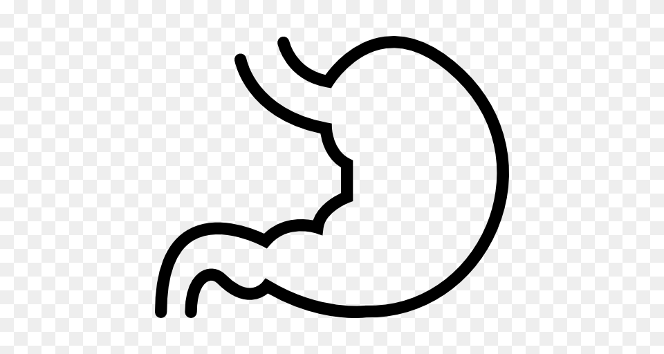 Stomach, Smoke Pipe, Stencil Free Transparent Png