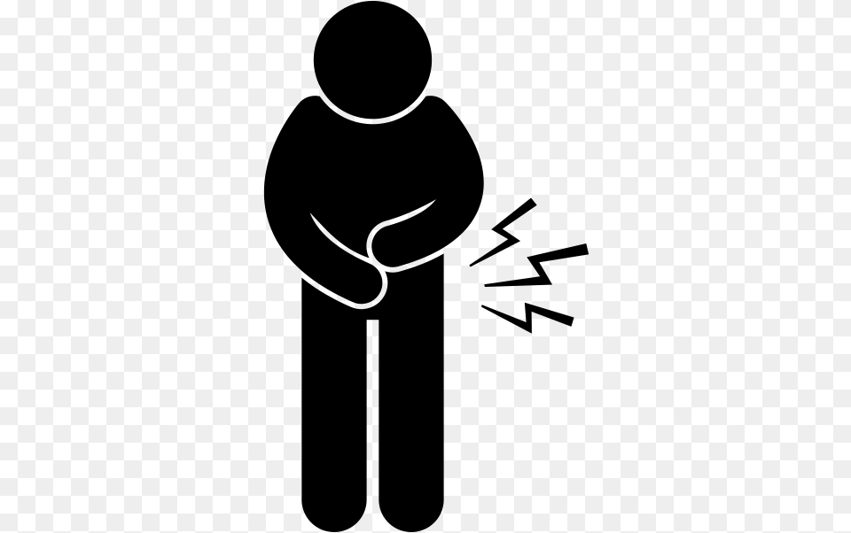Stomach Pain, Gray Free Transparent Png