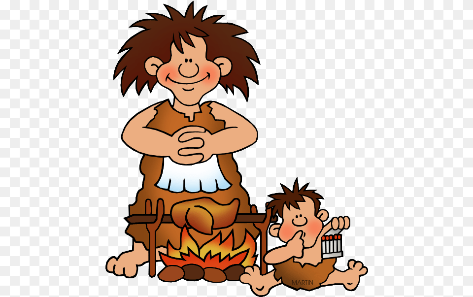 Stone Age Clipart Stoneage Clipart, Baby, Person, Book, Cartoon Free Png Download
