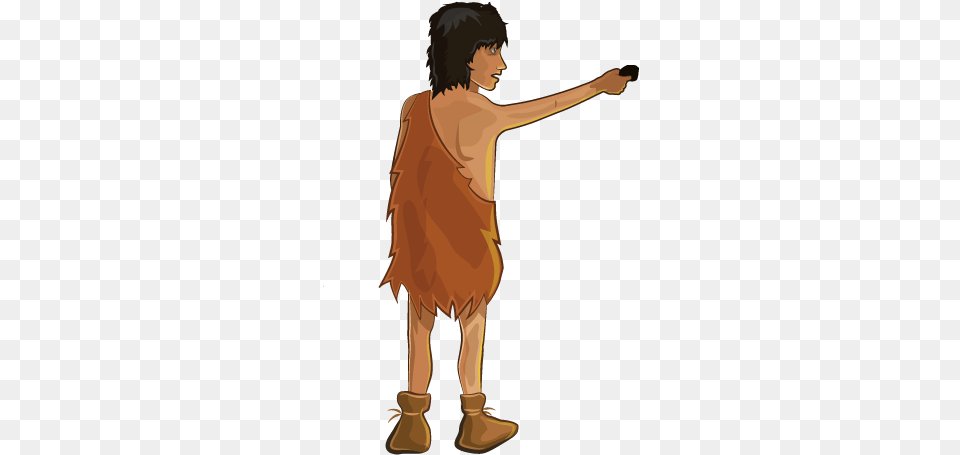 Stone Age Man Hunting Transparent Stone Age Human Animation, Dancing, Leisure Activities, Person, Adult Png Image