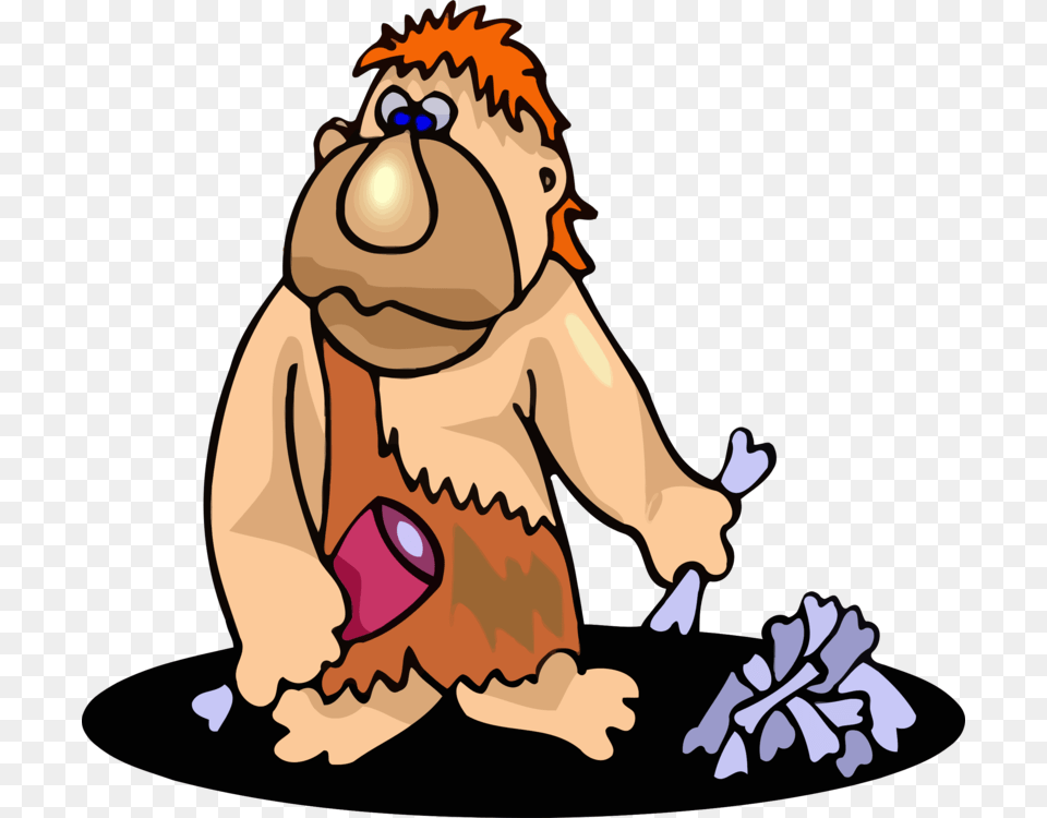 Stone Age Prehistory Neanderthal The Cave Boy Of The Age Of Stone, Baby, Person, Cartoon, Face Free Png
