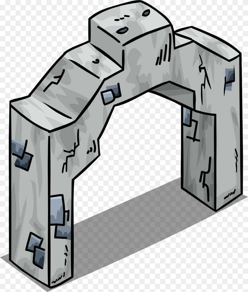 Stone Arch Ruins Sprite 005 Portable Network Graphics, Architecture, Desk, Furniture, Table Png Image