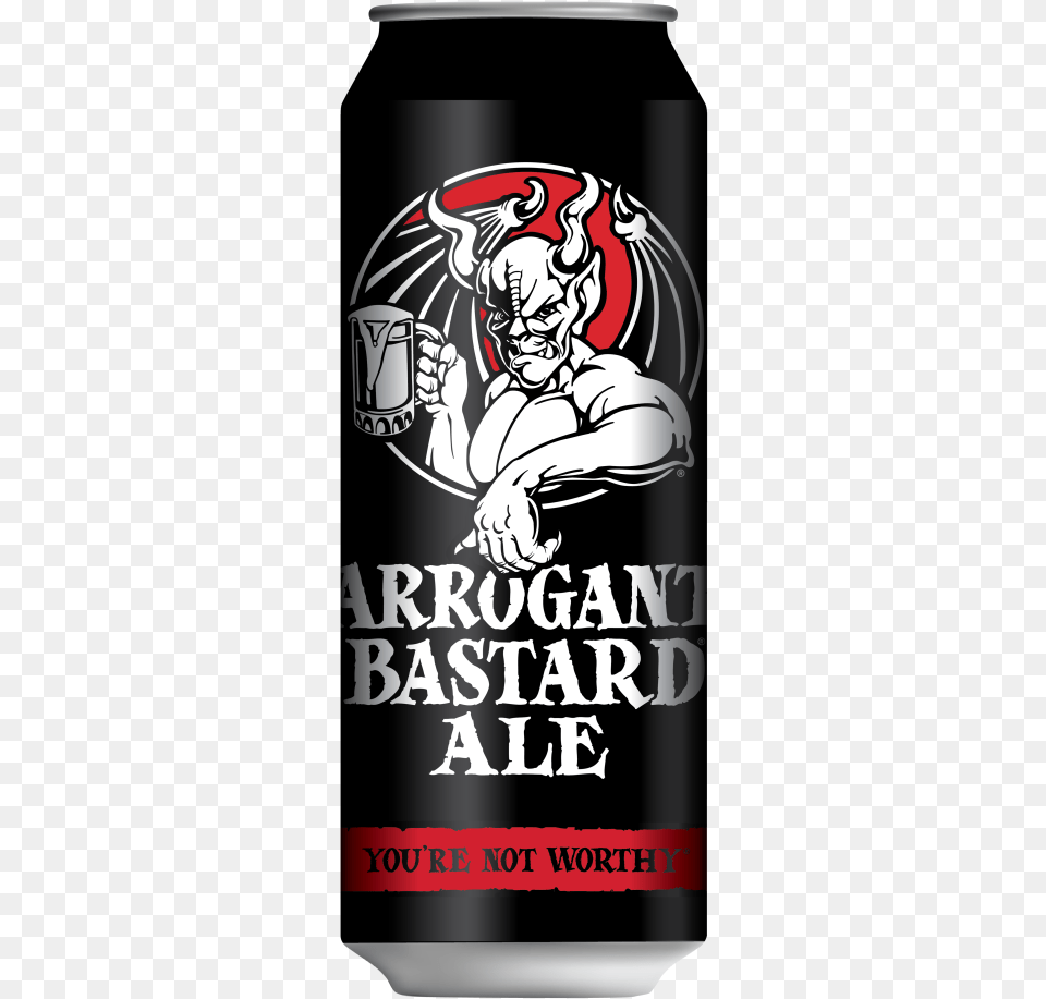 Stone Arrogant Bastard, Alcohol, Beer, Beverage, Lager Free Png