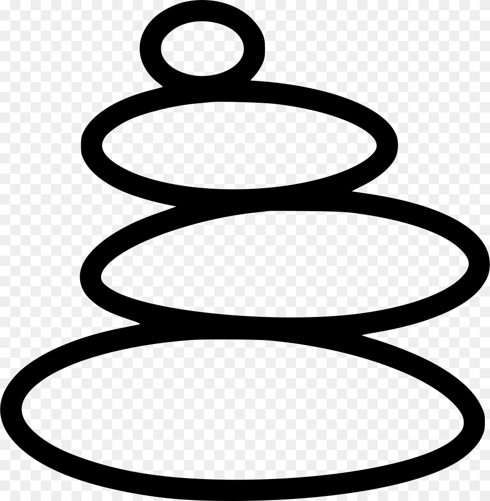 Stone Circle, Coil, Spiral, Accessories, Earring Png