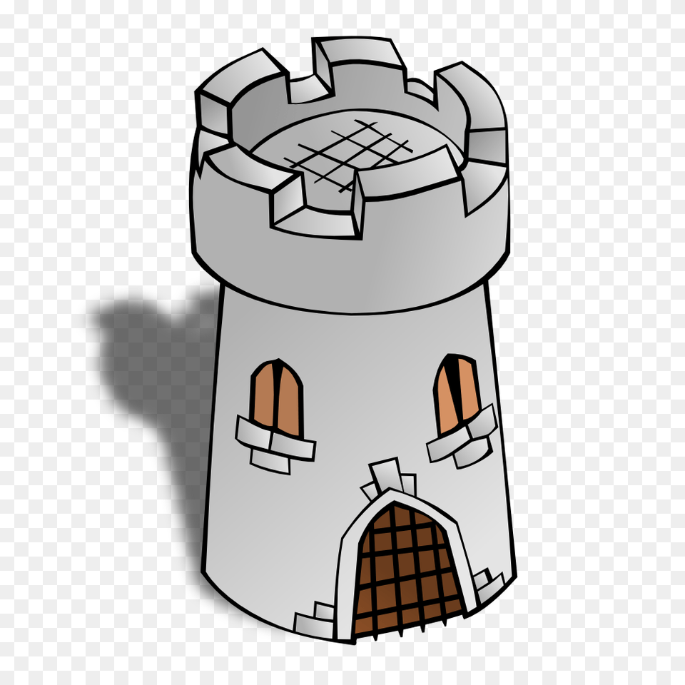 Stone Clipart Watchtower, Ammunition, Grenade, Weapon Png Image