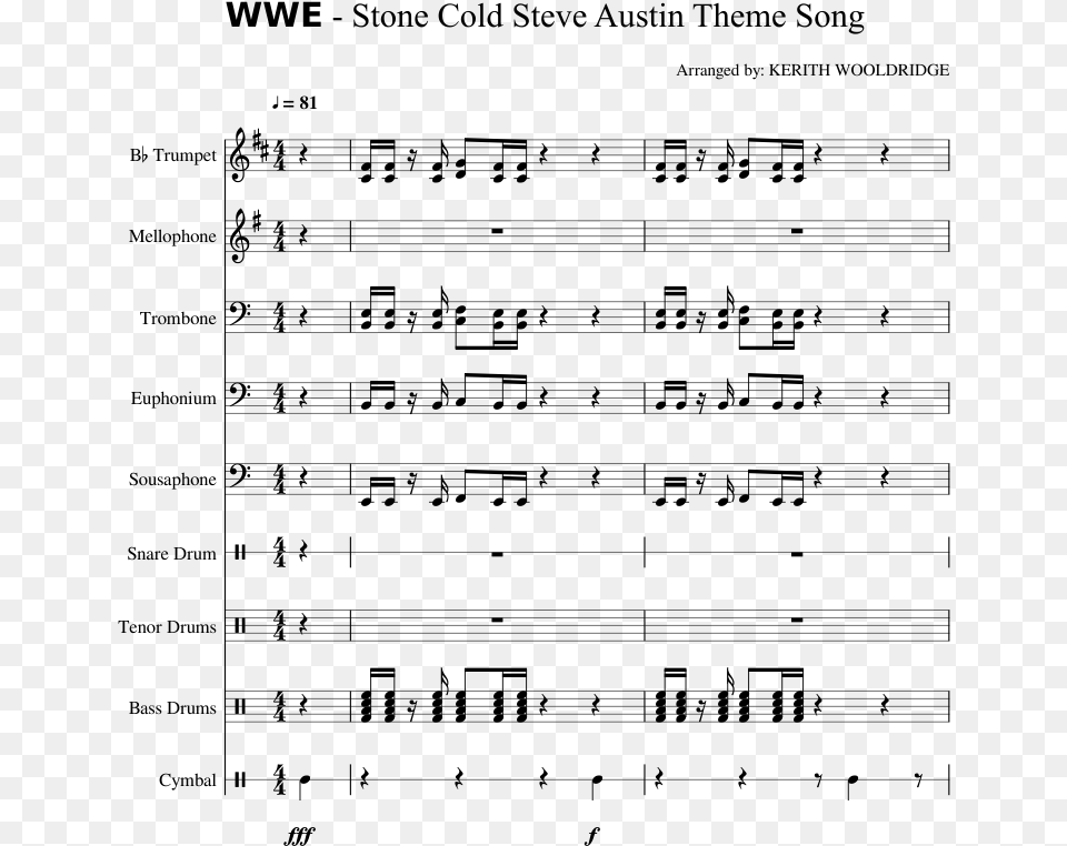 Stone Cold Steve Austin Theme Song Sheet Music Composed Sheet Music, Gray Png Image