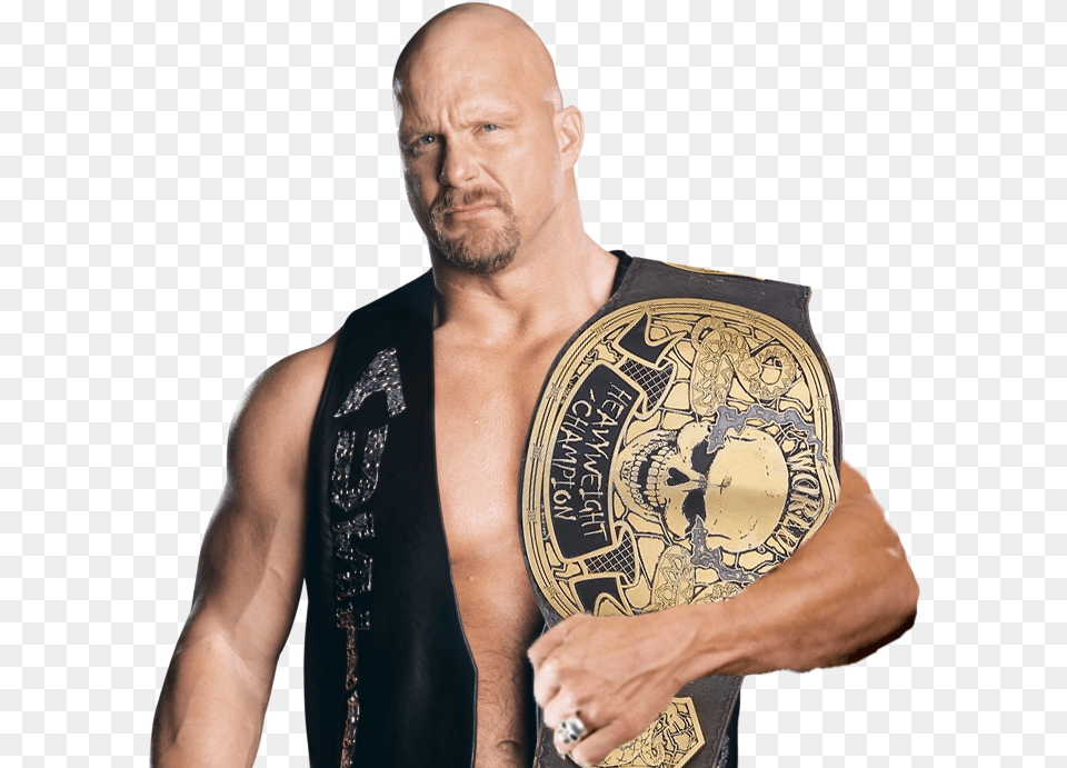 Stone Cold Steve Austin Wwe Champion By Brunoradkephotoshop Stone Cold Universal Champion, Vest, Clothing, Adult, Person Png Image