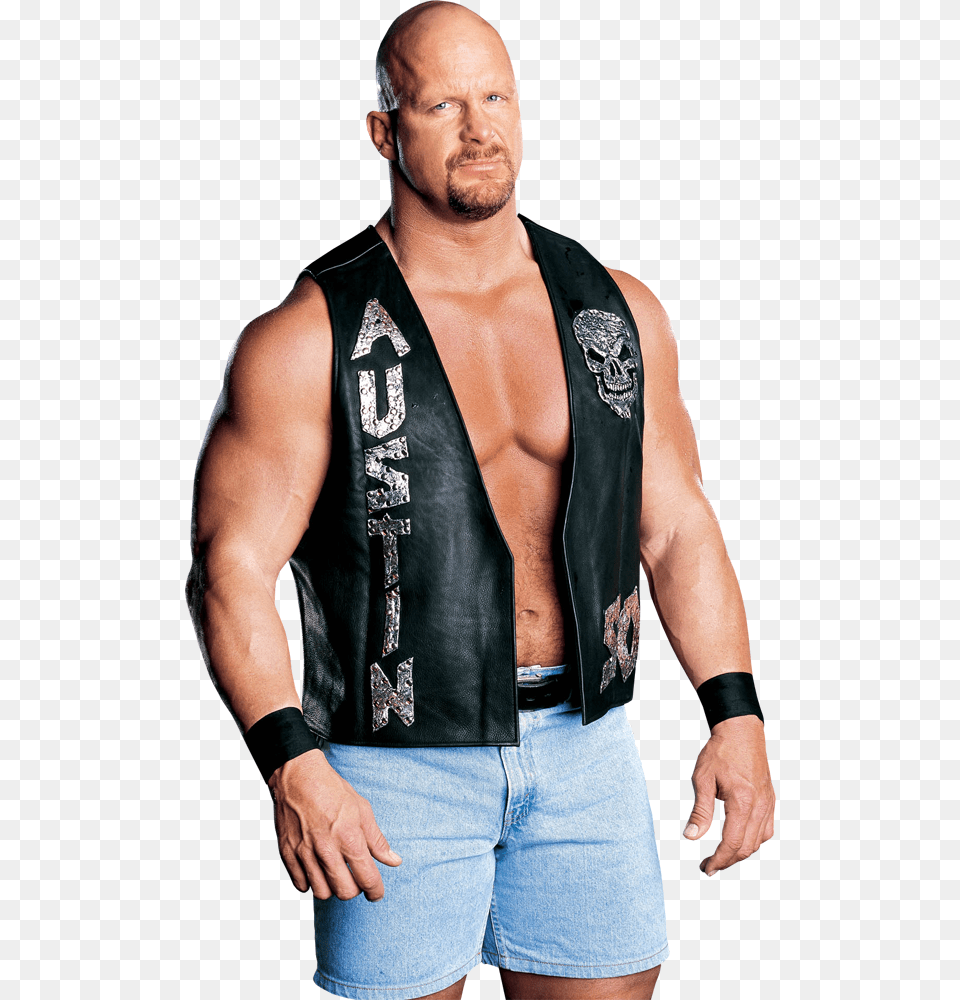 Stone Cold Stunner, Vest, Clothing, Lifejacket, Person Free Png