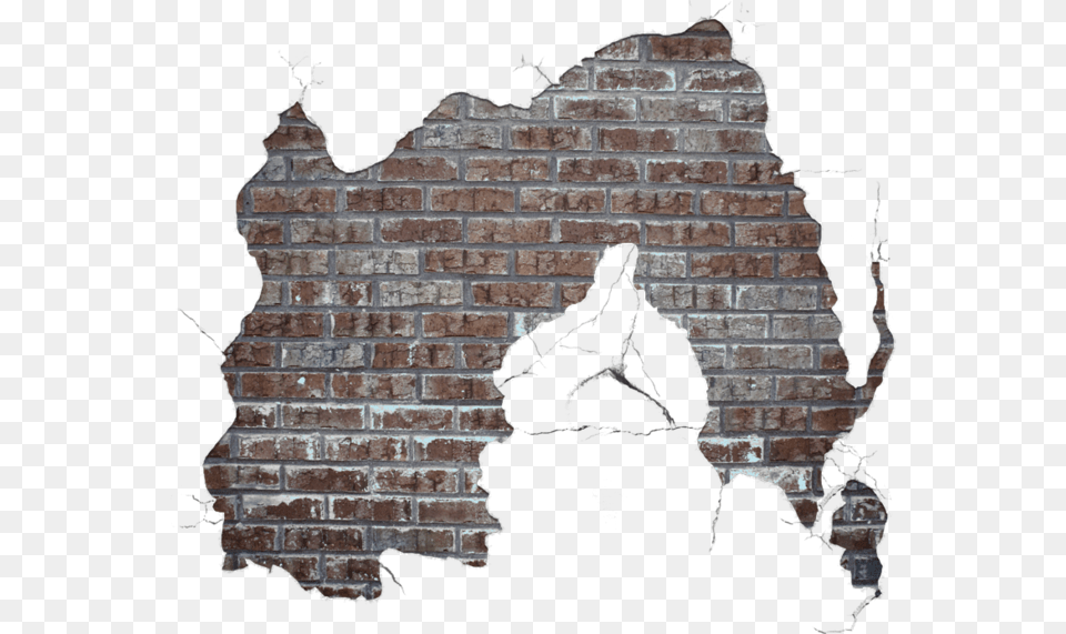 Stone Cracks Wall Walls In The Brick Exposed Brick Wall, Architecture, Building, Adult, Male Png Image