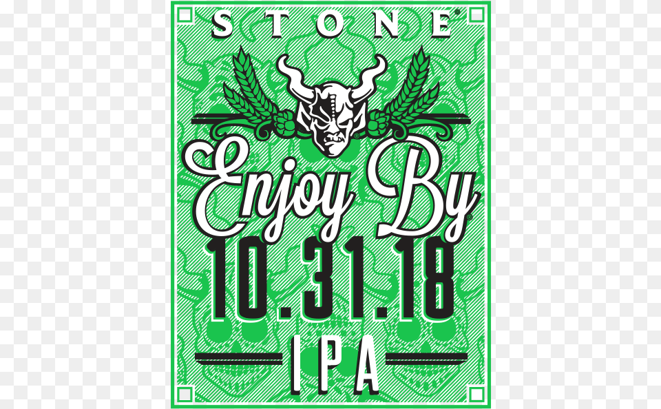 Stone Enjoy By Stone Enjoy By 1031 18 Ipa, Advertisement, Book, Publication, Poster Png Image