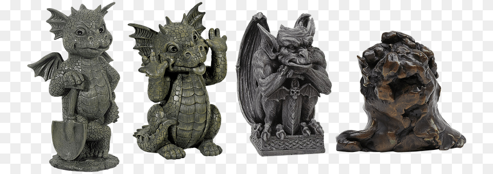 Stone Figure Accessories, Ornament, Art, Gargoyle Free Png