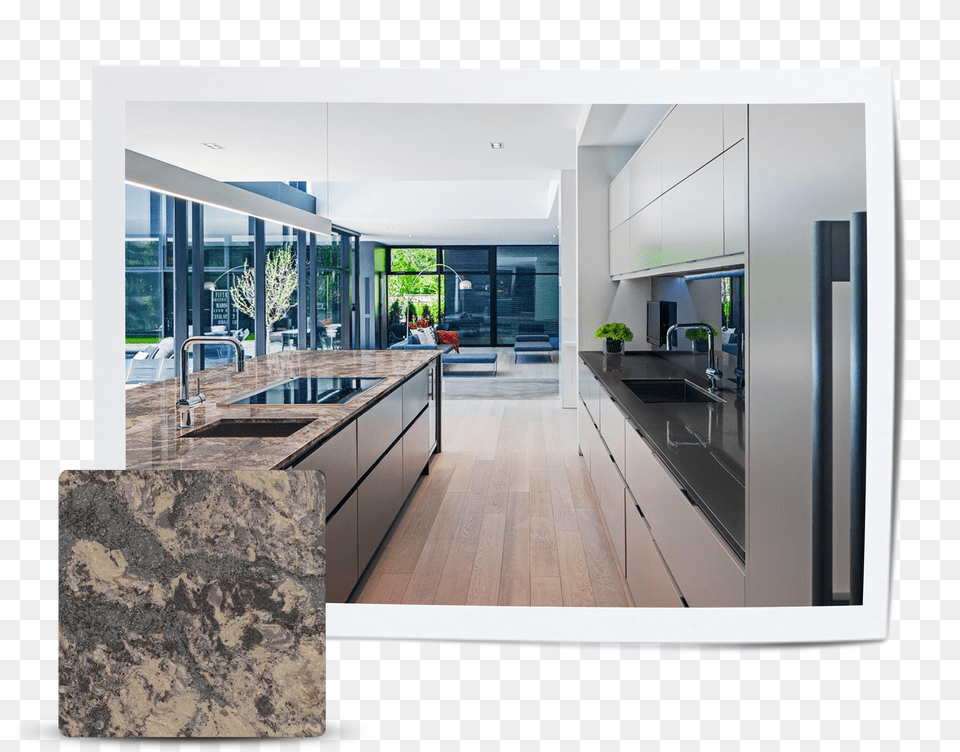 Stone Floor Fieldstone Cambria, Indoors, Interior Design, Kitchen, Flooring Free Png