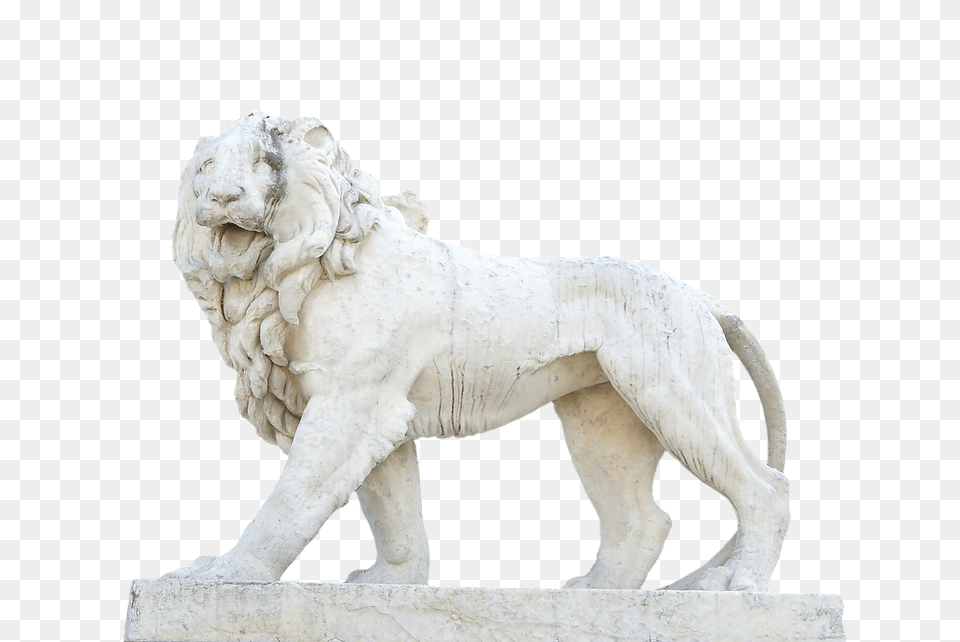 Stone Lion Animal, Mammal, Wildlife, Art Free Png Download