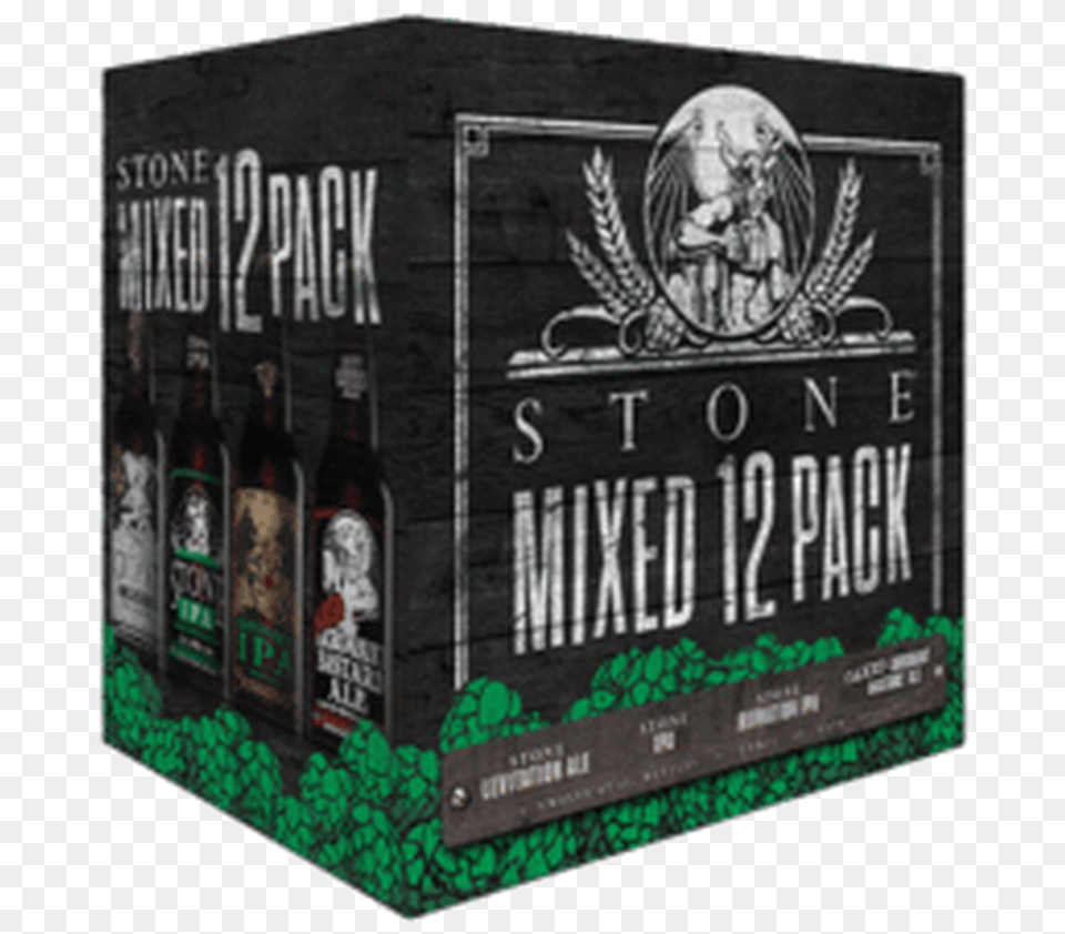 Stone Mixed 12 Pack, Alcohol, Beer, Beverage, Lager Free Png Download