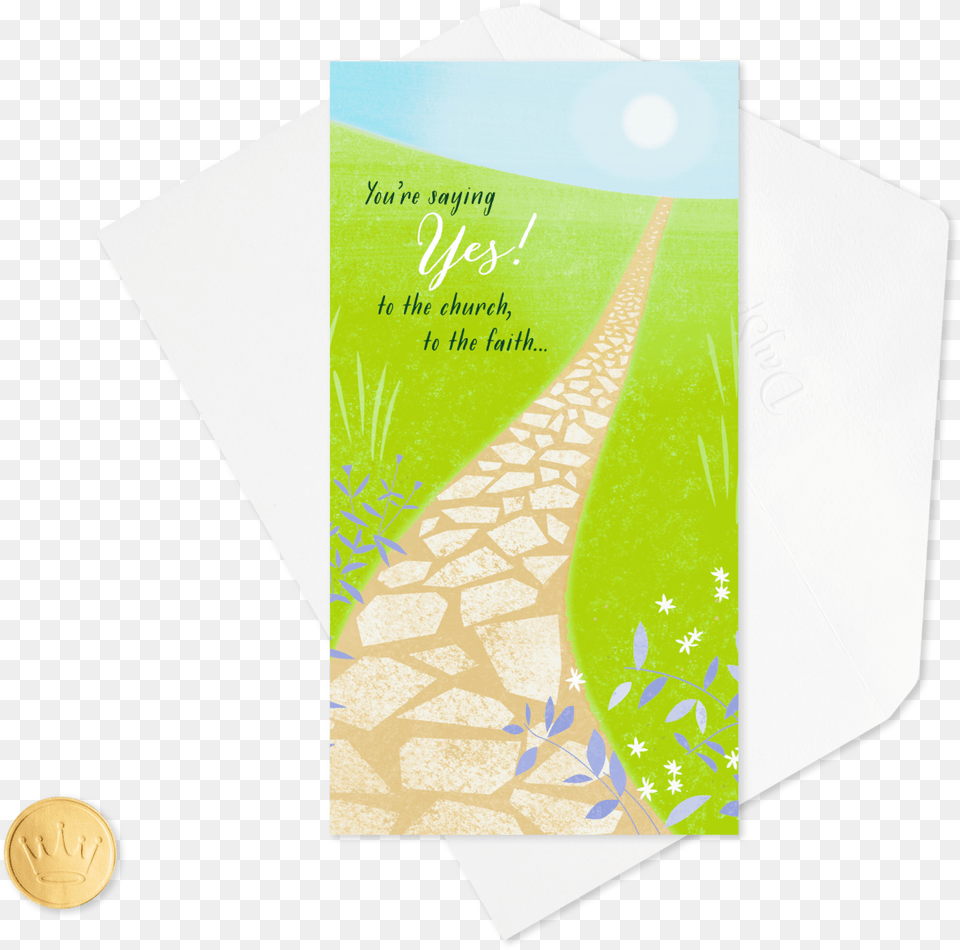 Stone Path Confirmation Money Holder Card Graphic Design, Advertisement, Poster Free Transparent Png