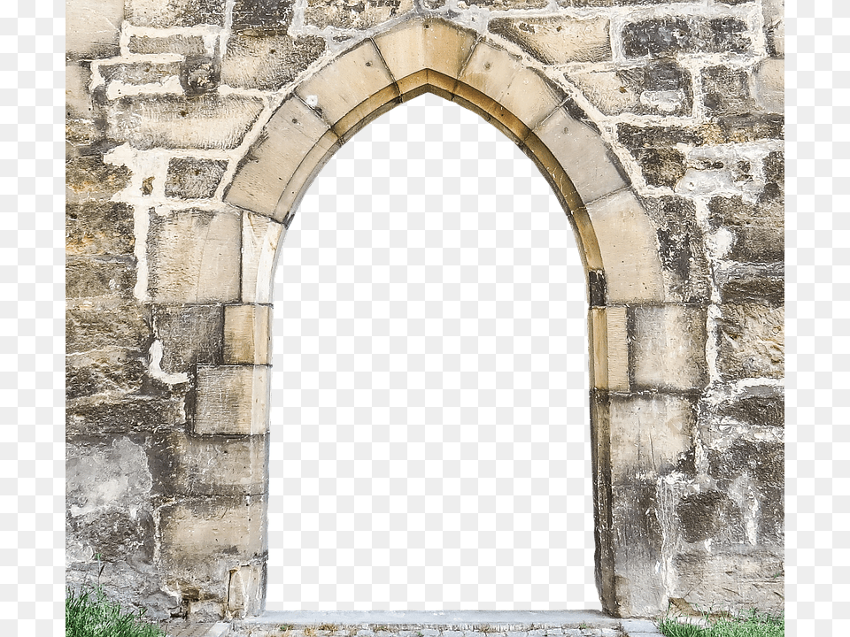 Stone Wall Arch, Architecture, Gothic Arch, Building Free Transparent Png