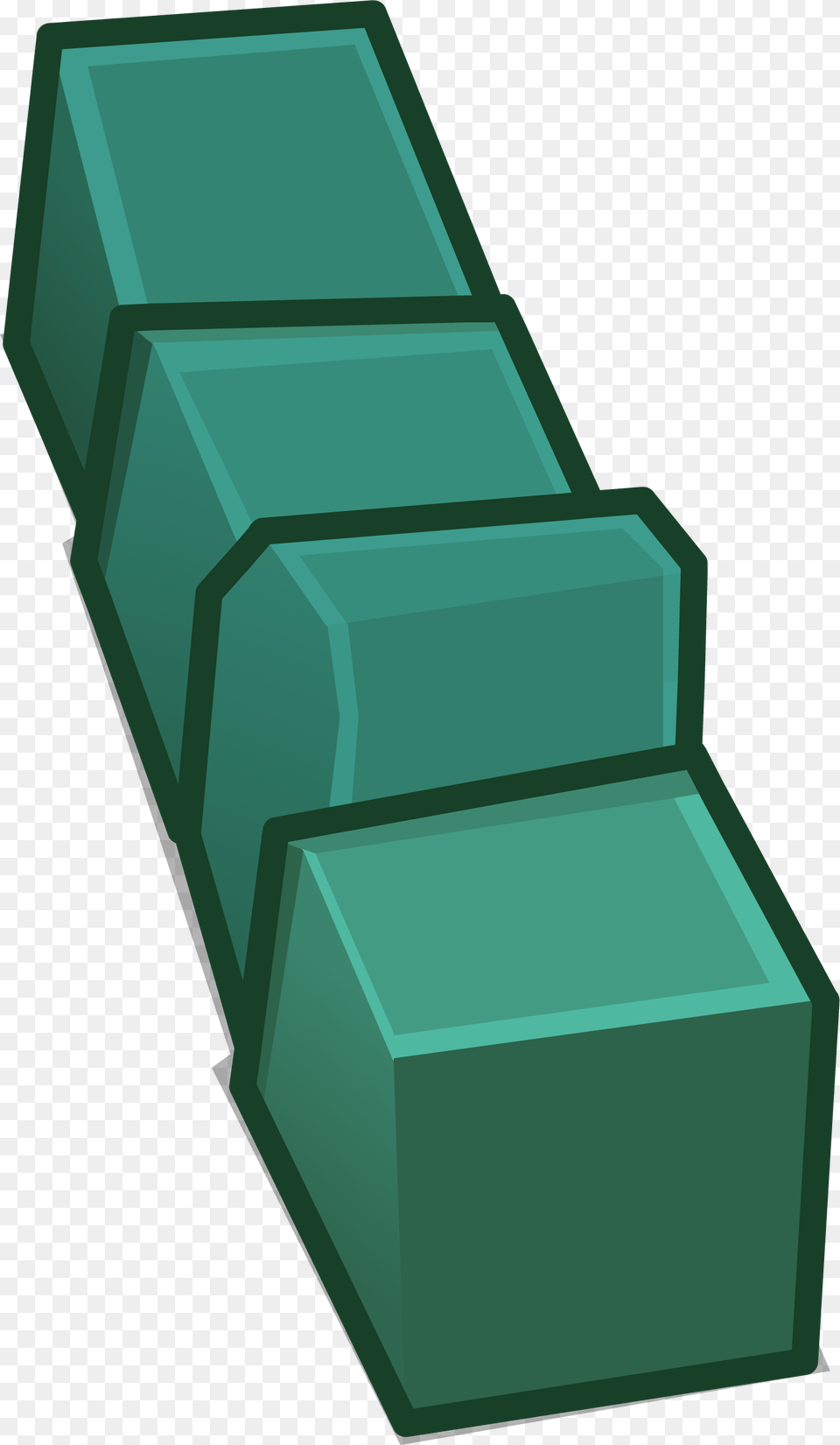 Stone Wall Sprite 008 Stairs, Green, Brick Png