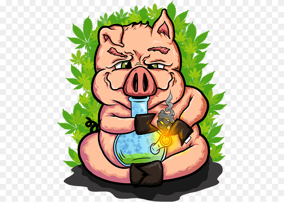 Stoned Pig, Baby, Person, Art, Face Png