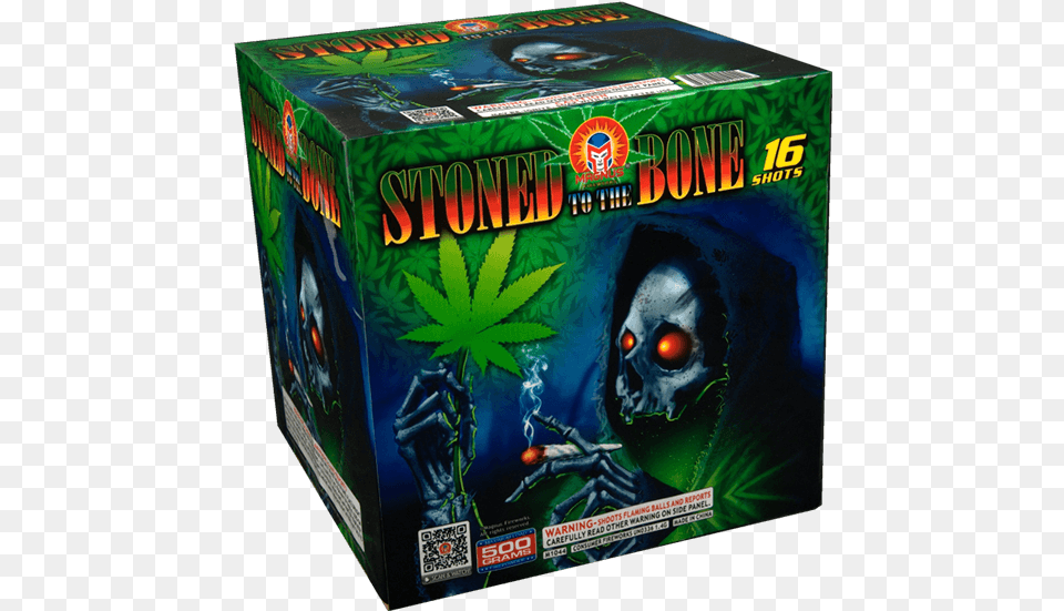Stoned To The Bone Magnus Fireworks Action Figure, Box, Qr Code Free Png Download