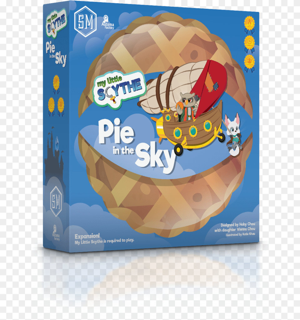 Stonemaier Games Announces My Little Scythe Expansion And My Little Scythe Pie In The Sky, Aircraft, Transportation, Vehicle Png Image