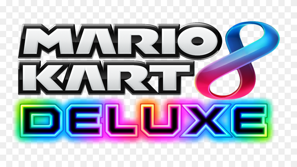 Stonepa On Twitter I Made A Logo For Mario Kart Deluxe That, Light, Neon, Dynamite, Weapon Free Png Download