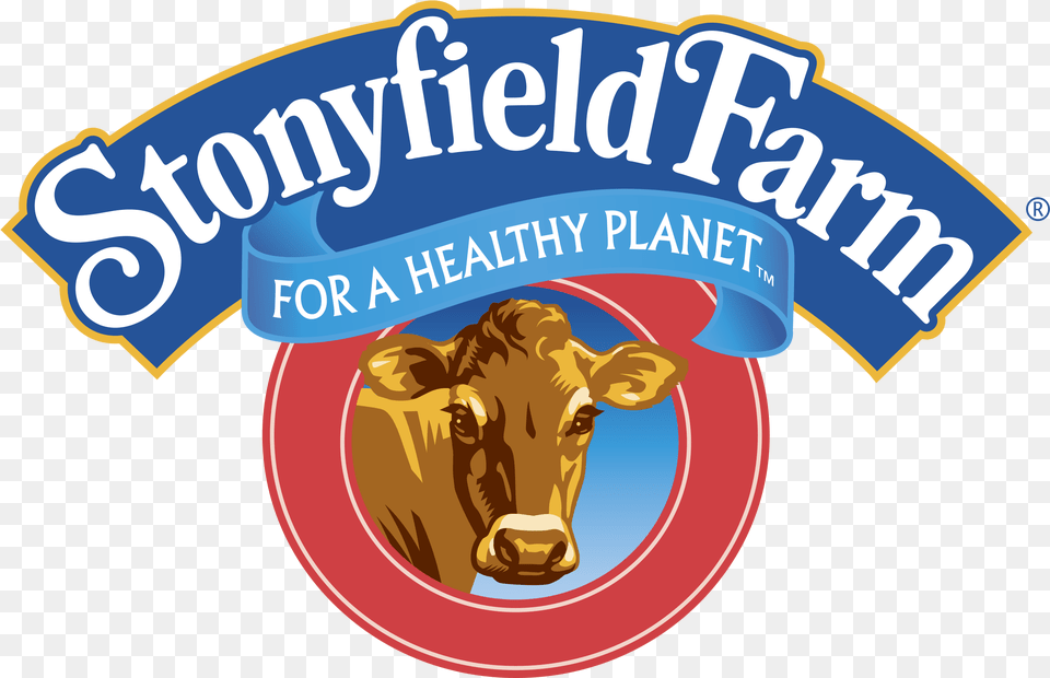 Stonyfield Farm Logo Transparent Stonyfield Farm Logo, Animal, Cattle, Livestock, Mammal Png