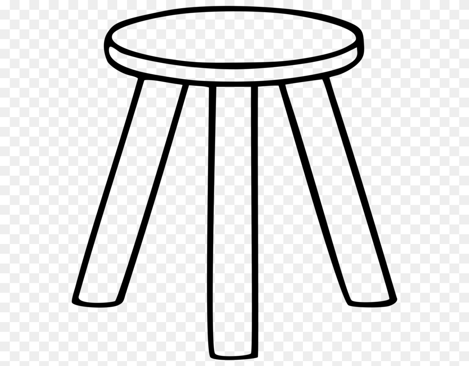 Stool Chair Research Physiology, Gray Free Png