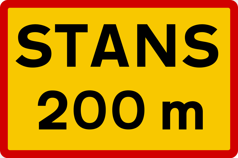 Stop Ahead Sign In Iceland Clipart, Symbol, Road Sign, Text Png Image