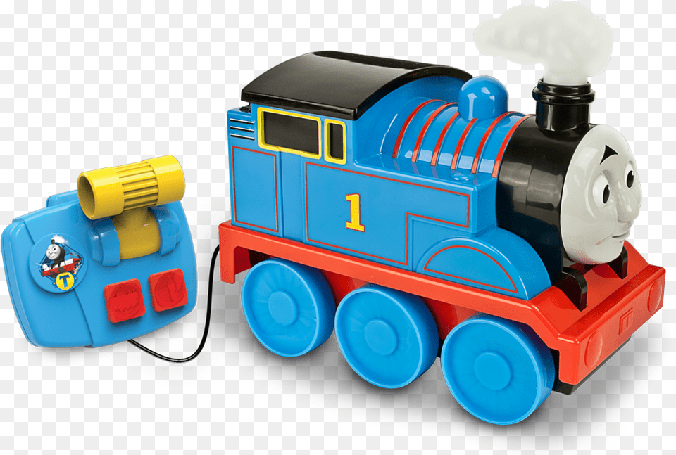 Stop Amp Go Rc Thomas Amp Friends Thomas Stop And Go Remote Control, Railway, Locomotive, Vehicle, Train Free Transparent Png