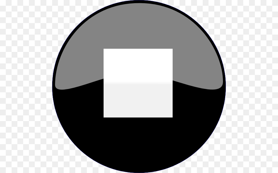 Stop Button Black Clip Arts Download, Photography, Sphere, Disk, Fisheye Free Png