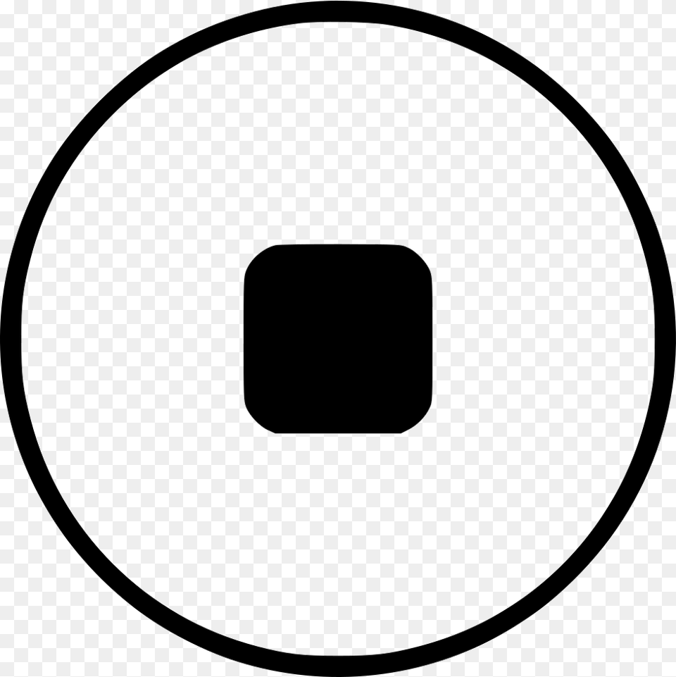 Stop Button Icon, Disk Png