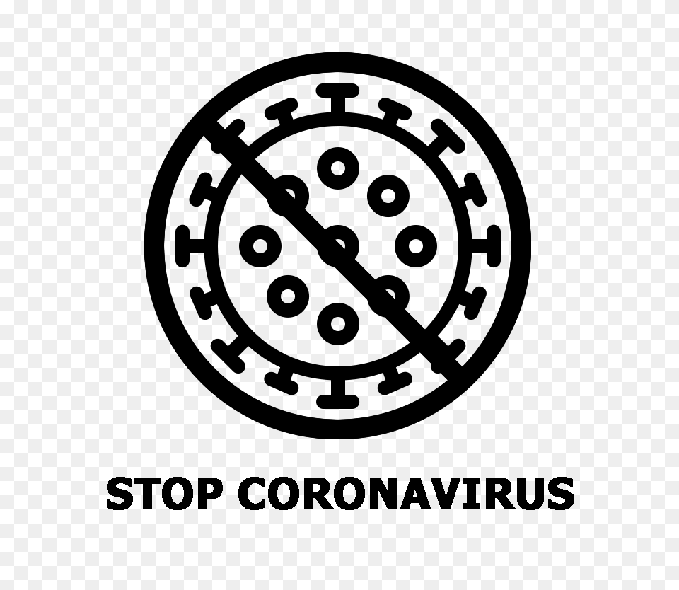 Stop Coronavirus, Stencil, Machine, Wheel Png Image