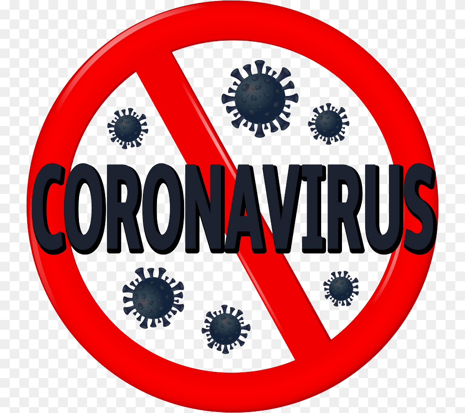Stop Coronavirus Sign Pic, Machine, Spoke, Symbol, Disk Free Transparent Png