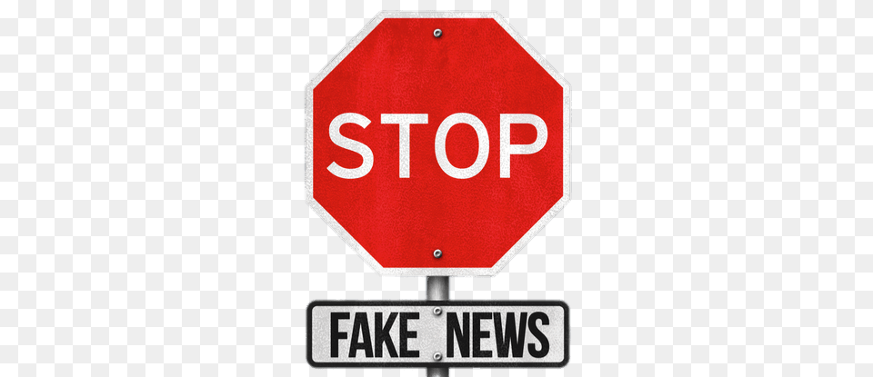 Stop Fake News Sign, Road Sign, Symbol, Stopsign Free Png Download