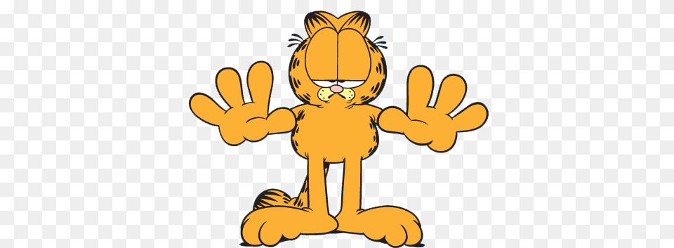 Stop Garfield Garfield No, Baby, Person, Cartoon, Animal Png