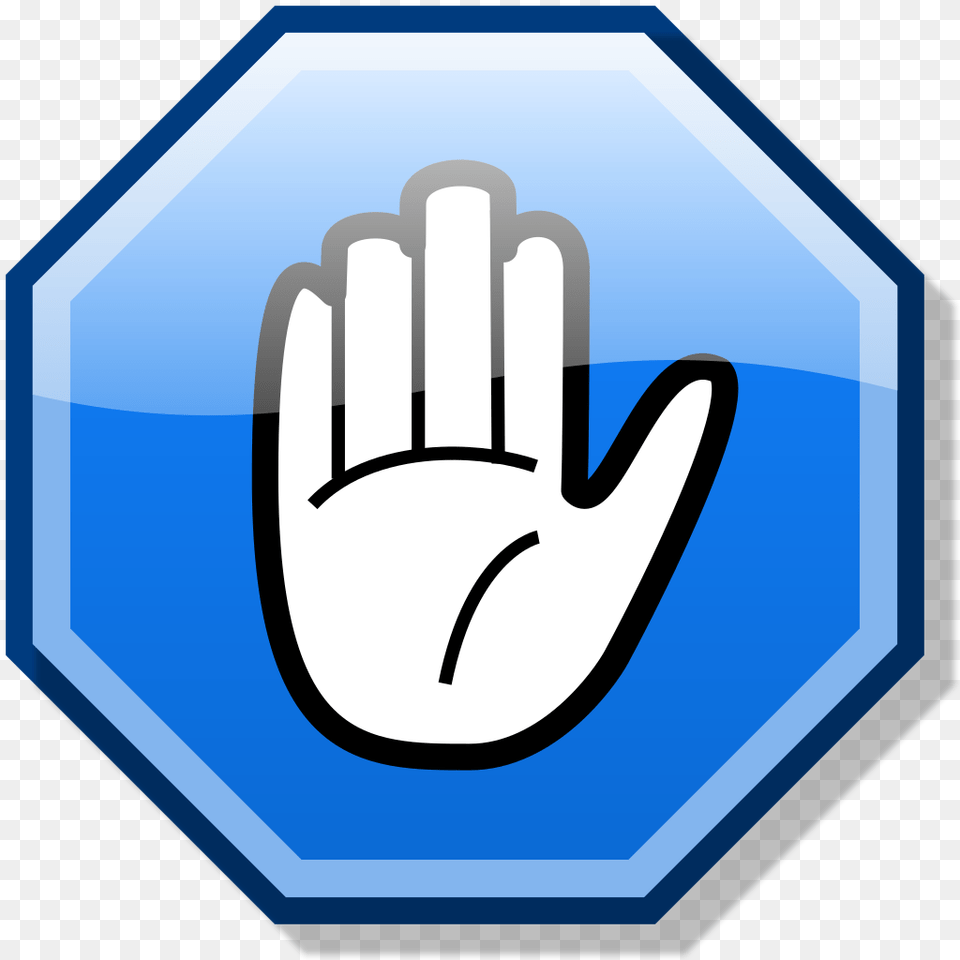 Stop Hand, Clothing, Glove, Sign, Symbol Png